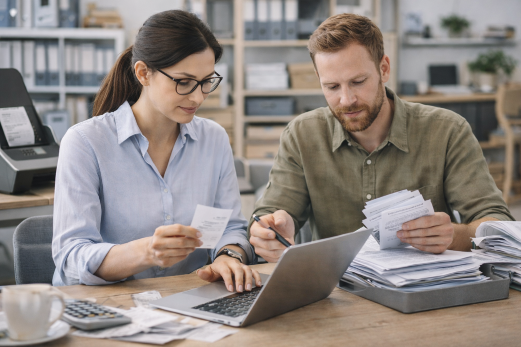 vorbereitende Buchhaltung und Belegmanagement